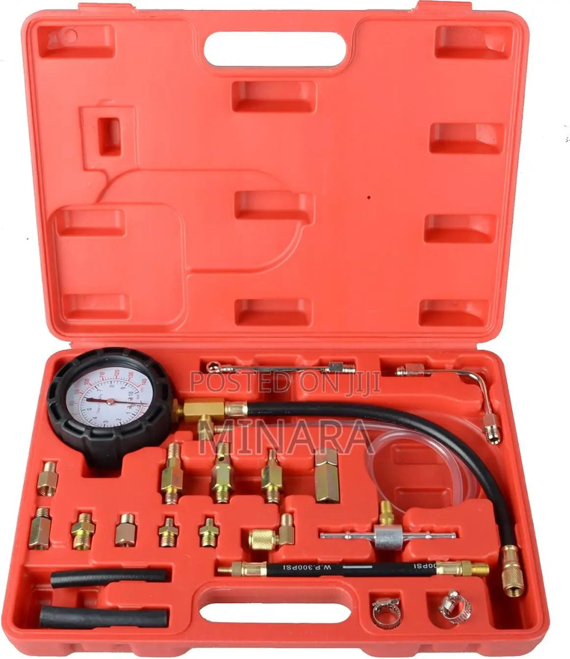 Petrol Fuel Injection Pump Injector Pressure Tester Kit 0-140psi