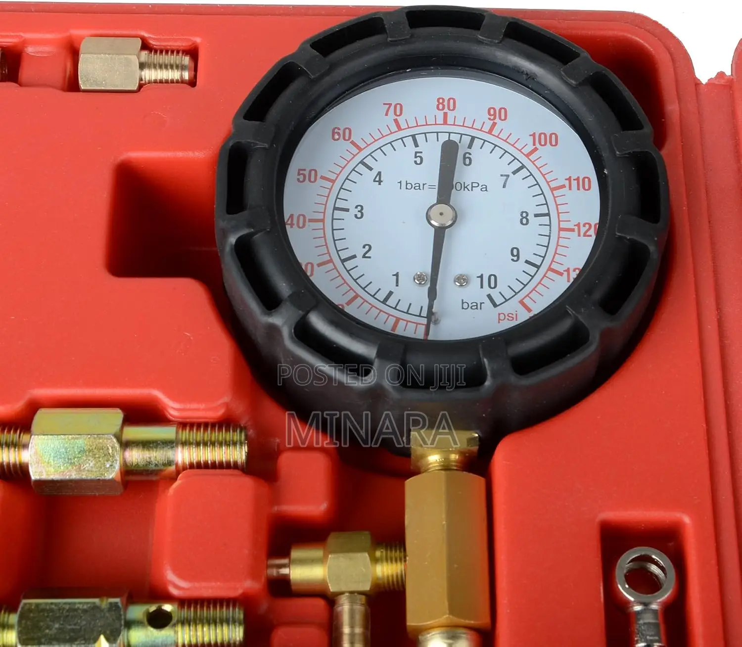 Petrol Fuel Injection Pump Injector Pressure Tester Kit 0-140psi