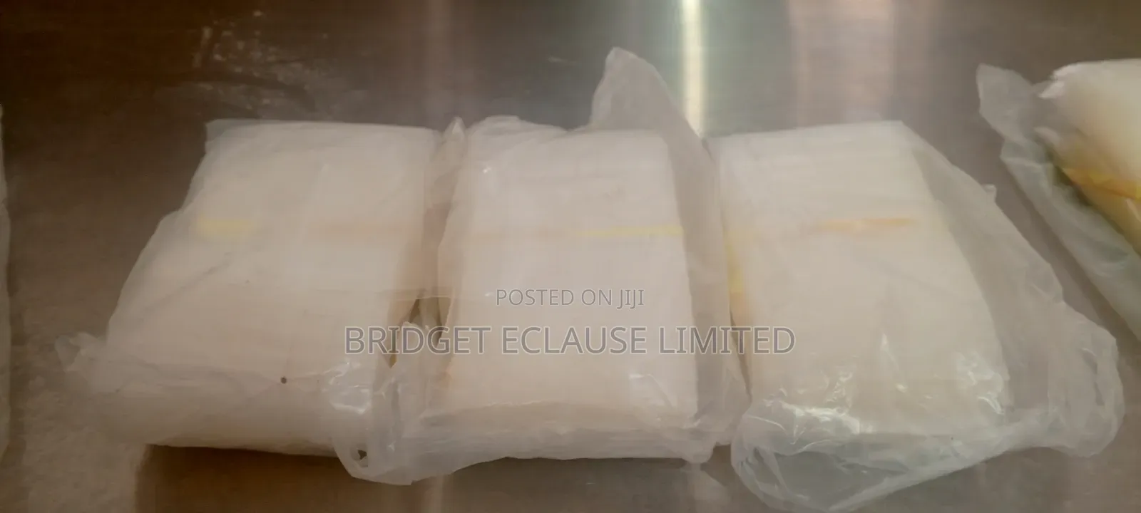 Reusable Clear Food-Grade Ziplock Stand-Up Pouches
