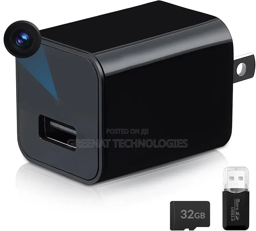 Spy Camera Phone Charger HD 1080P Dome Camera Mini Charger