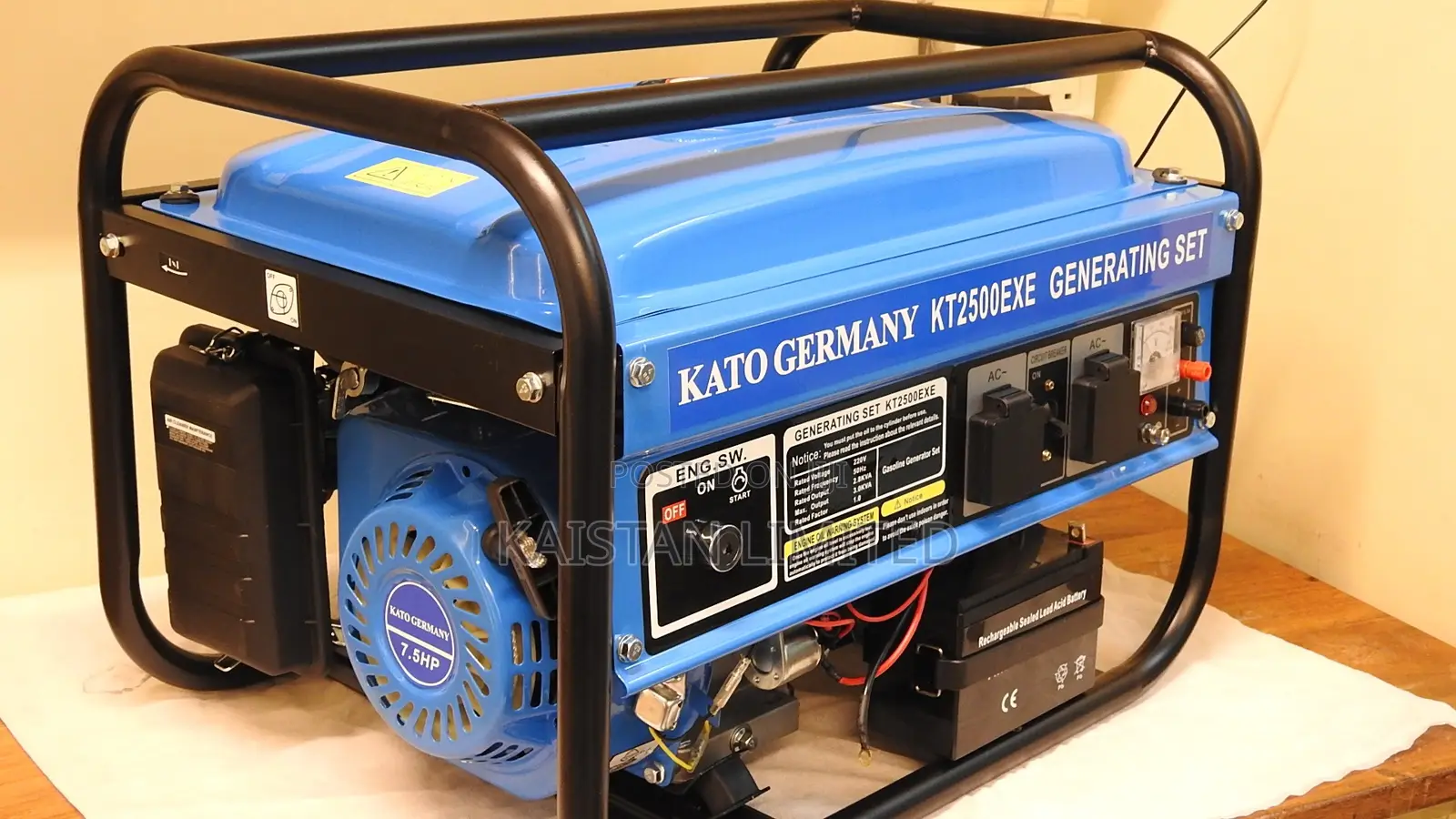 3.8 Kva Kato Germany Petrol Generator Key Start