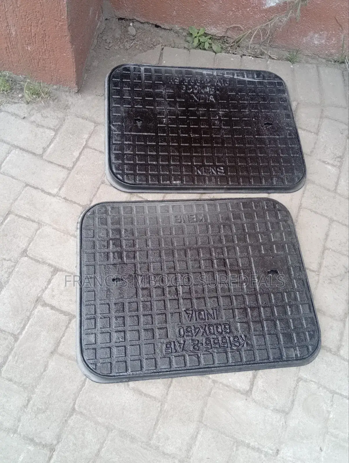 Cast Iron Manhole Cover 450 by 600mm