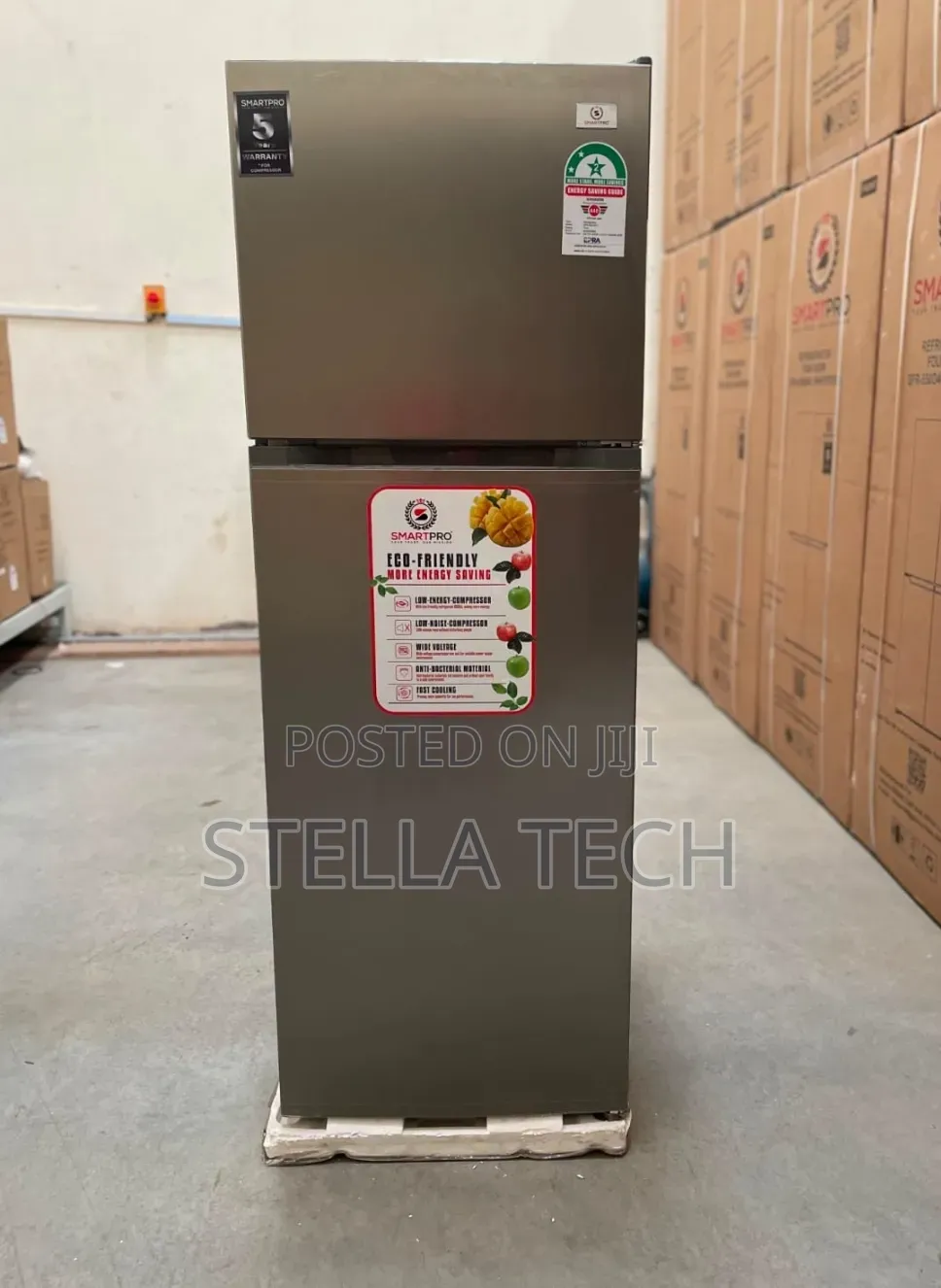 348 Litre No Frost Smart Pro SFR-435-DT-I Double Door Refrigerator,