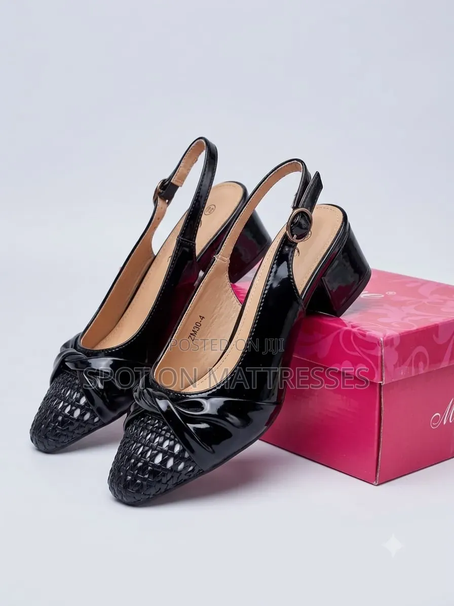 Women Slingbacks in Colours Beige/Black/Brown/White. We Deliver!