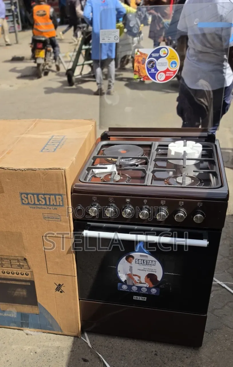Solstar 60*60- 3Gas + 1 Electric Standing Cooker