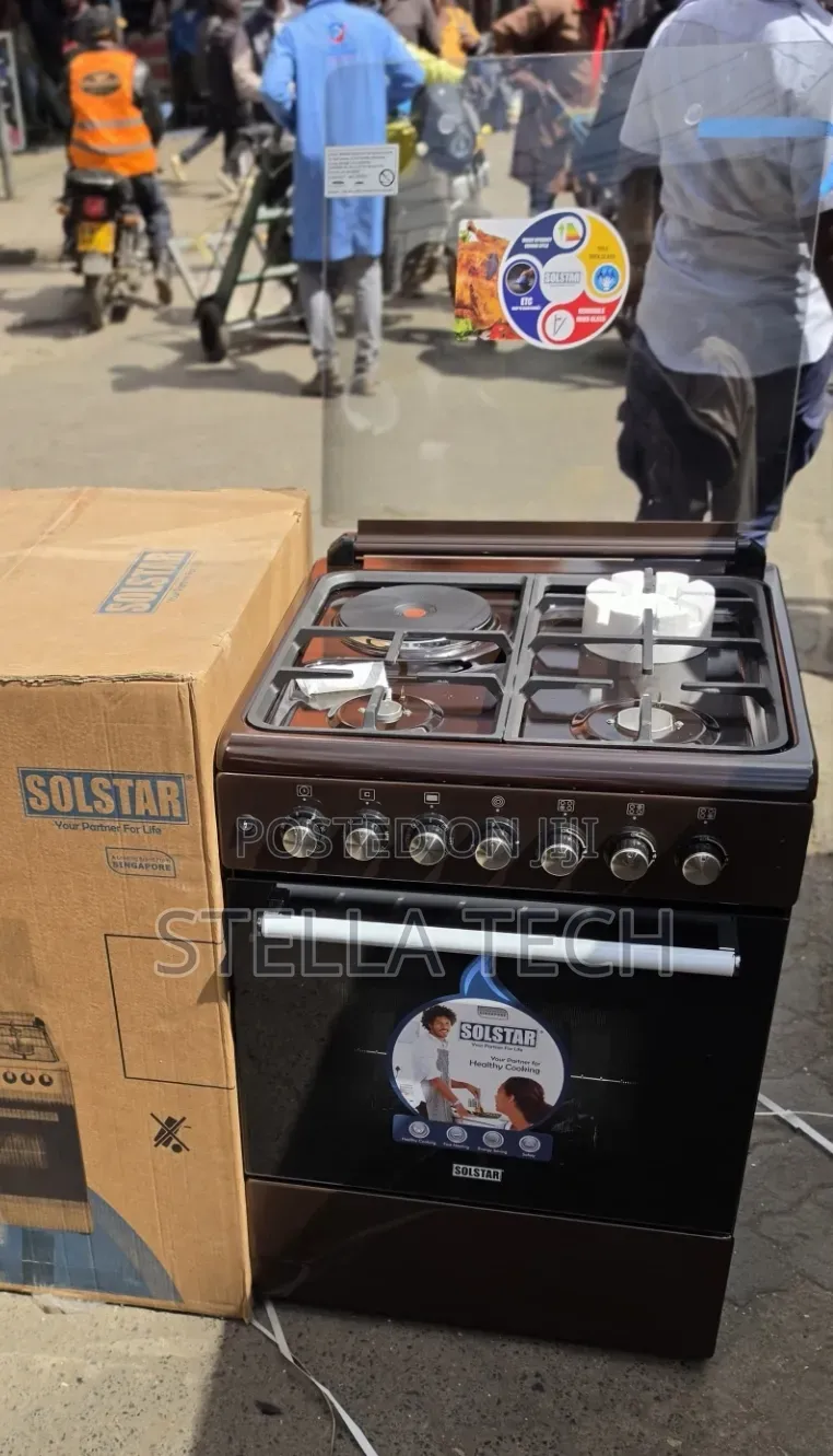 Solstar 60*60- 3Gas + 1 Electric Standing Cooker