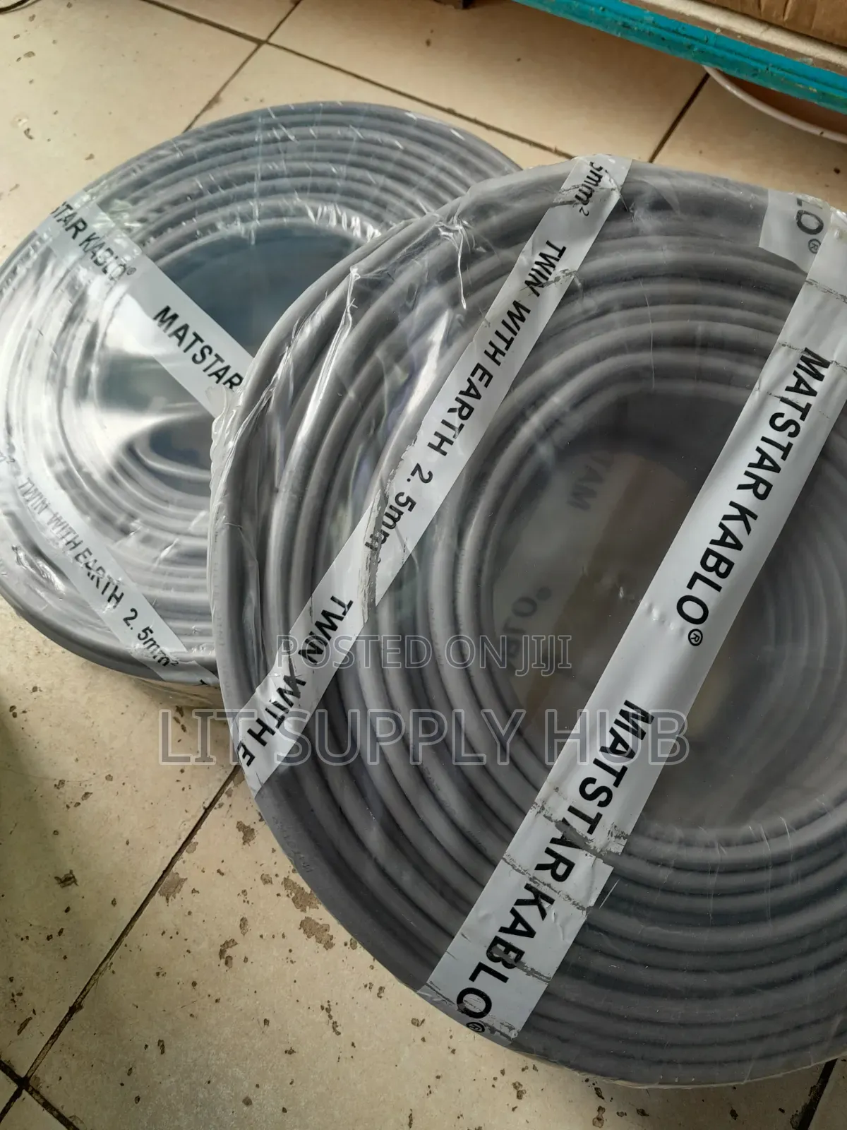Twin With Earth Electrical Cable 2.5mm 90 Meters, Mt004
