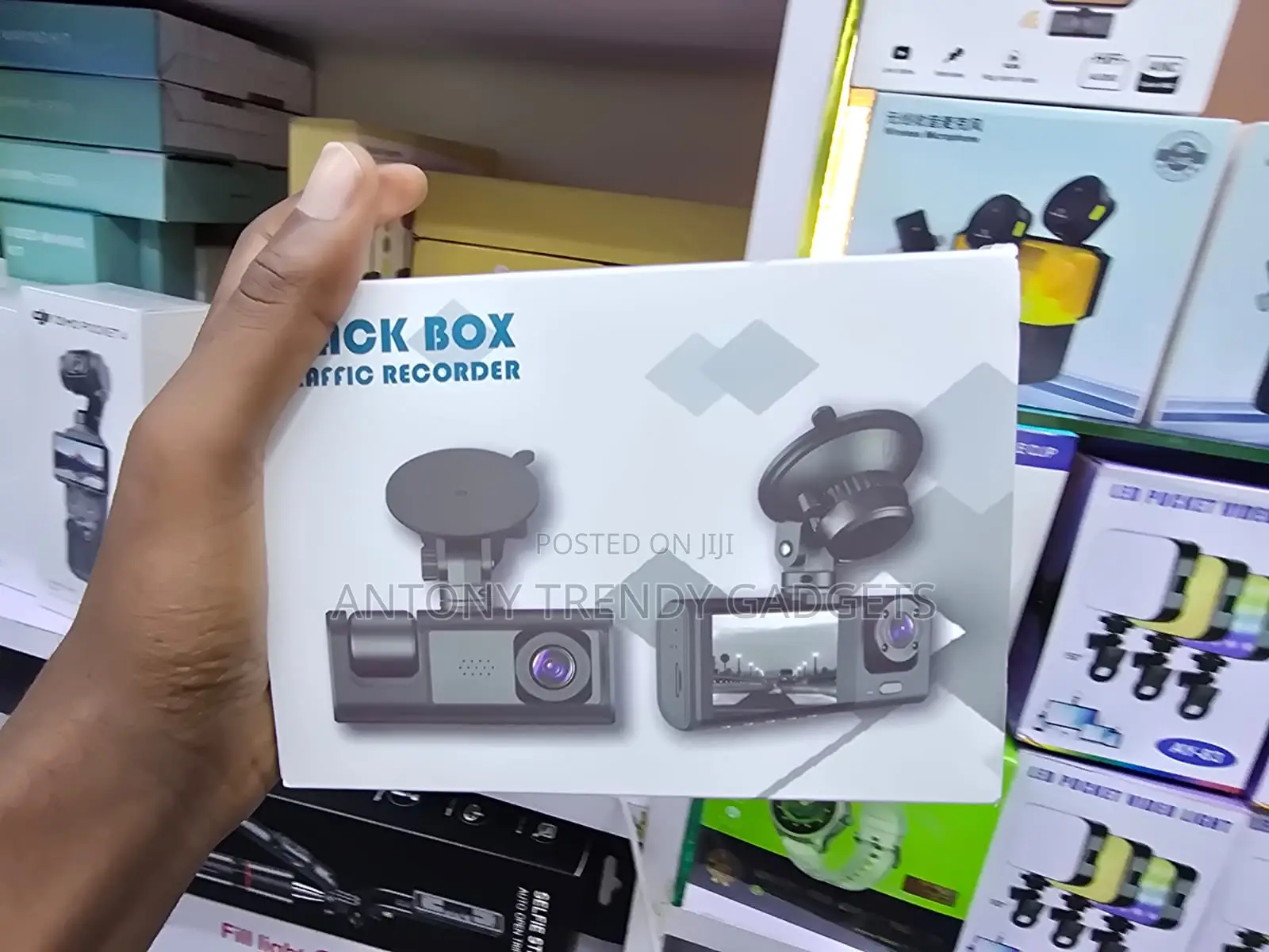 C309 3 Lens Dash Camera Front Inside Rear Car Video Recorder