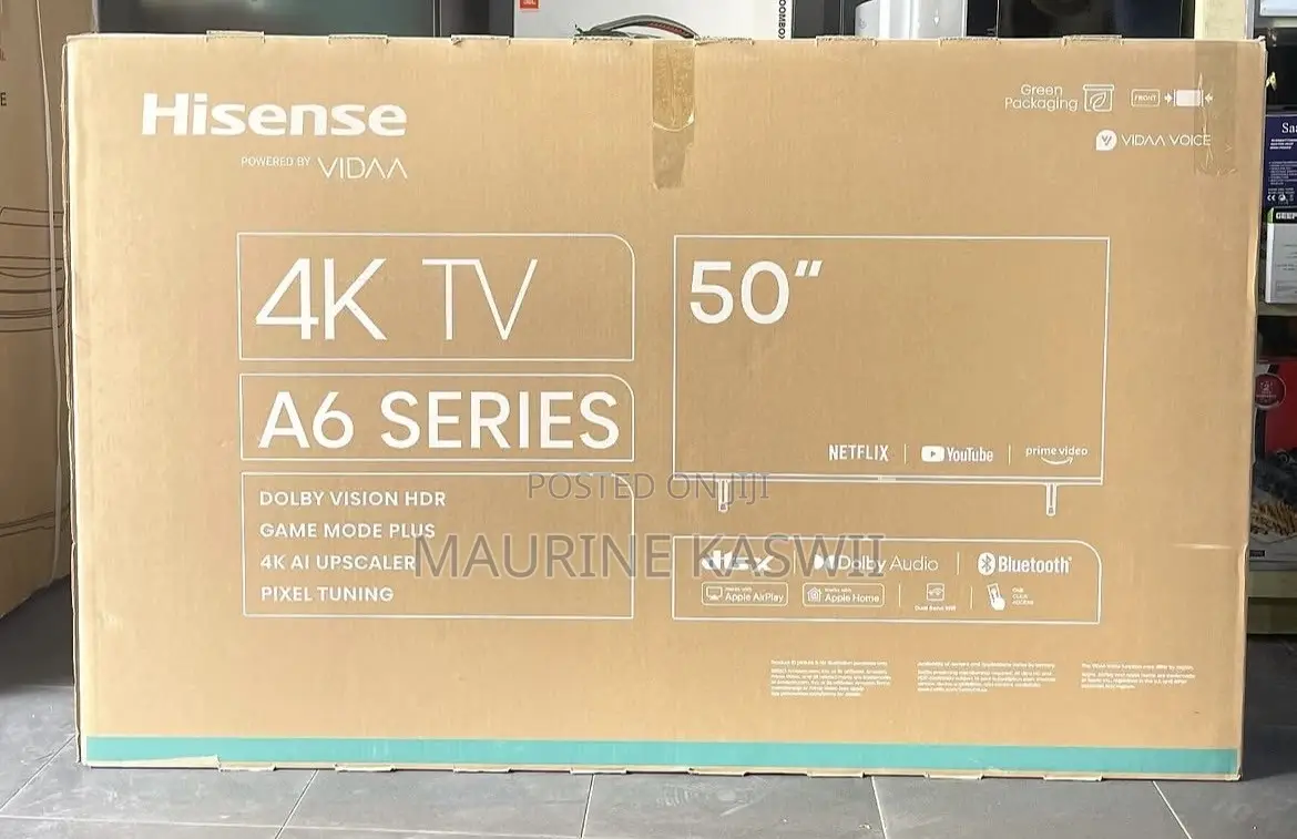 Hisense 50” A6q(2026) Smart Vida