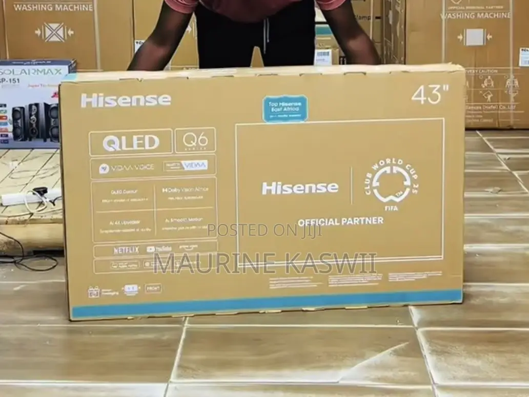 HISENSE QLED 43”Q6Qken 4k(2026)