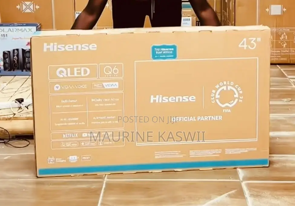 HISENSE QLED 43”Q6Qken 4k(2026)