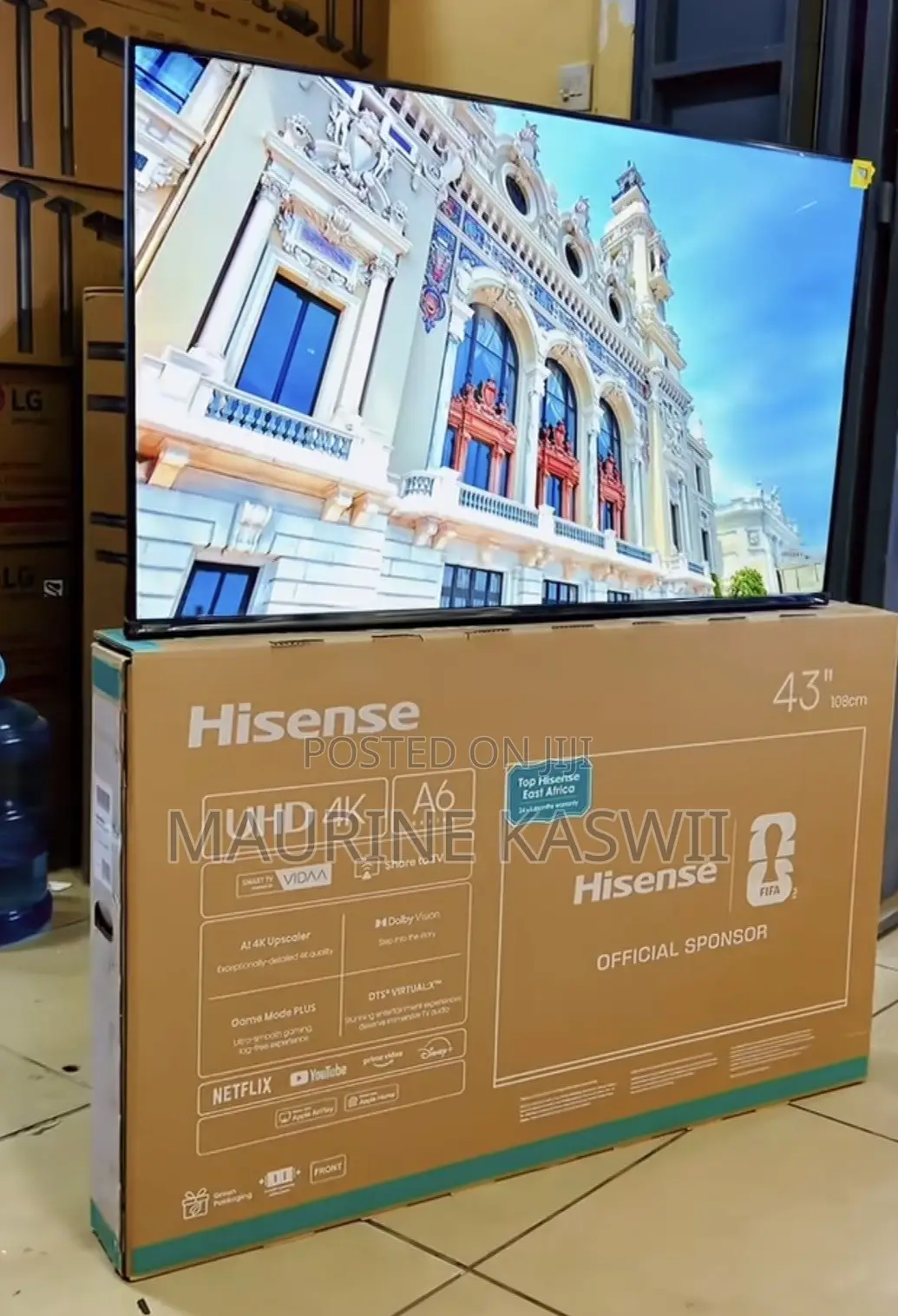 Hisense Smart 43”a6q (2026) Tv43