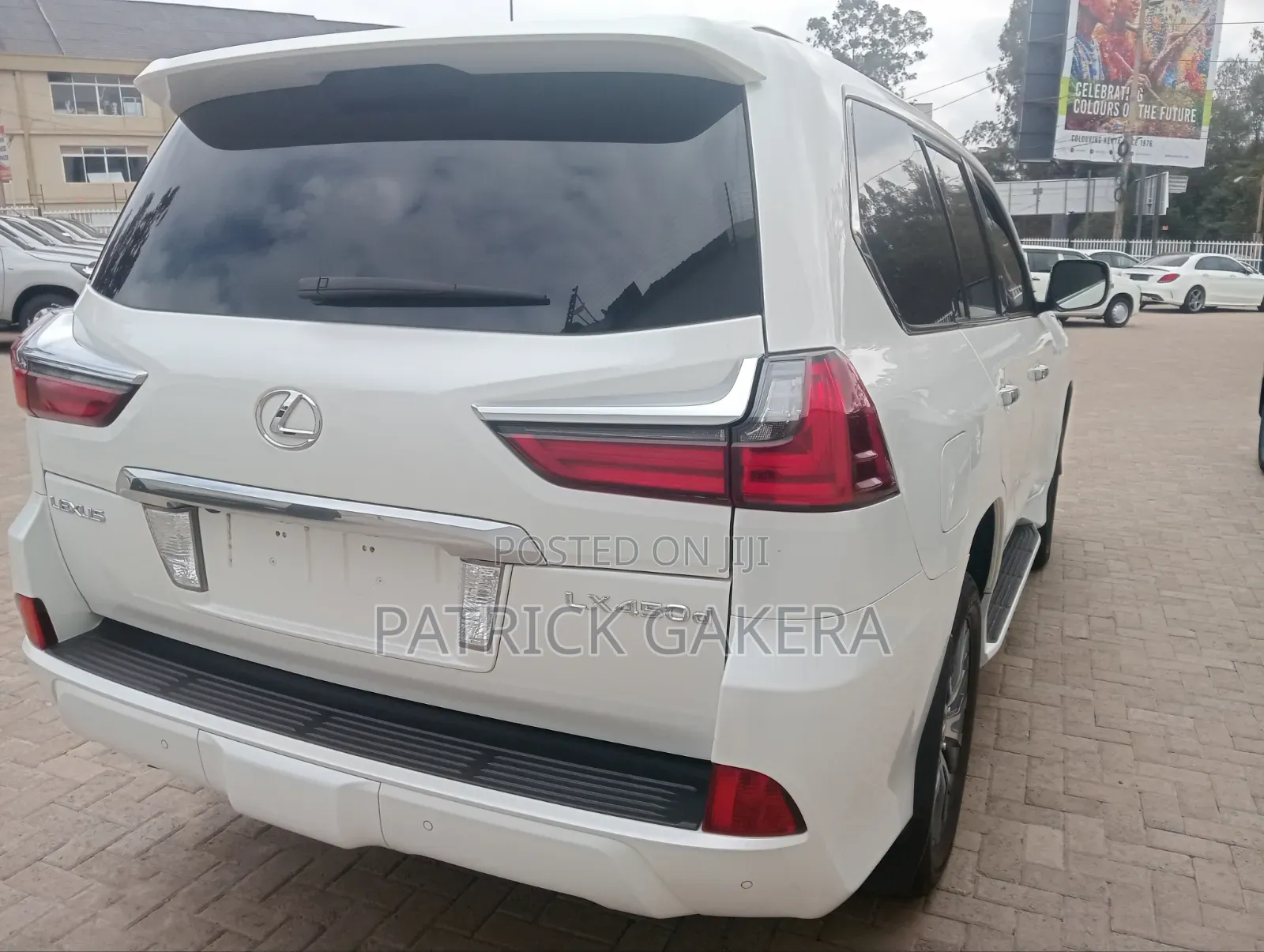 Lexus LX 450d AWD 2017 White