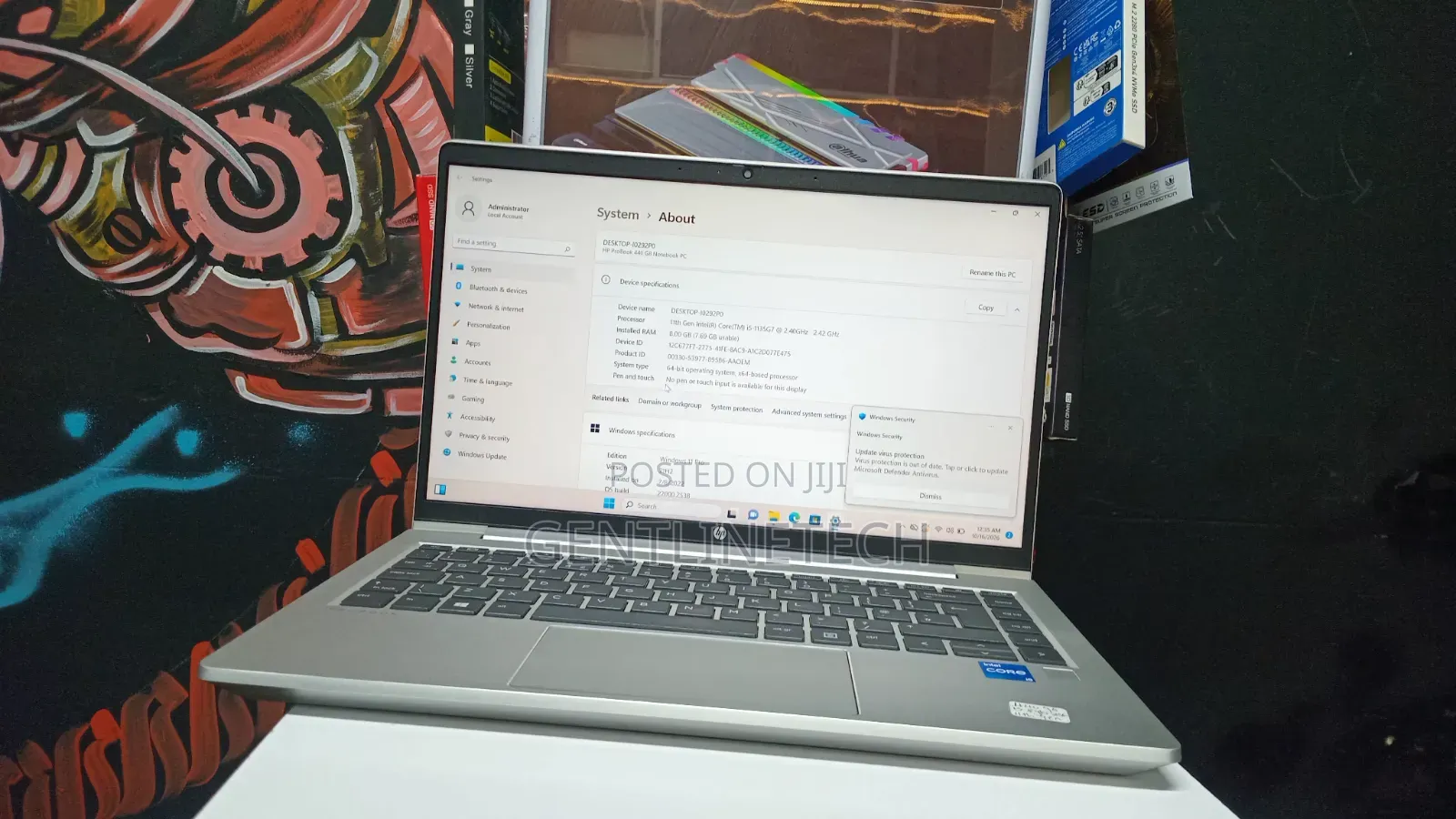 Laptop HP ProBook 440 G8 16GB Intel Core i5 SSD 512GB