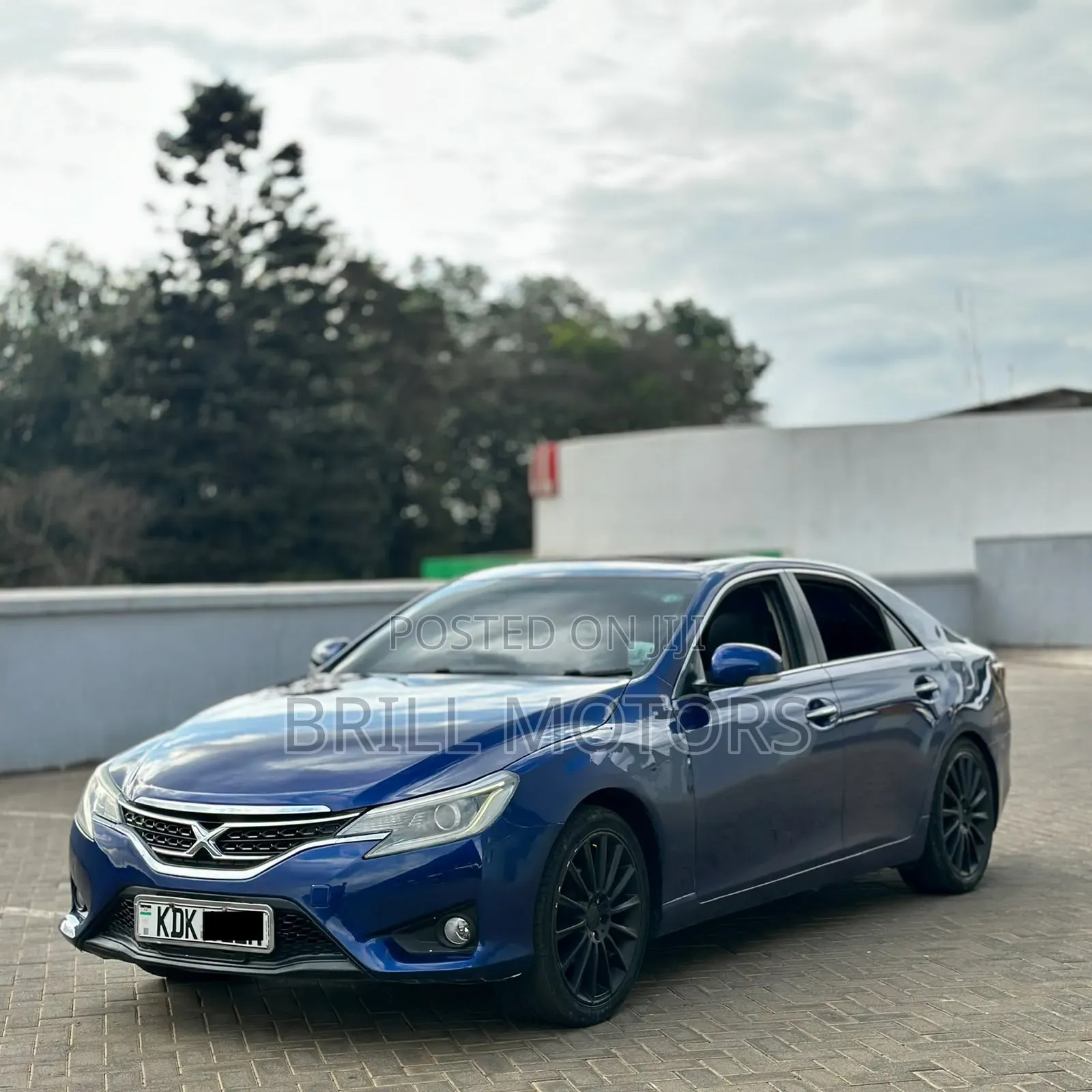 Toyota Mark X 2015 Blue