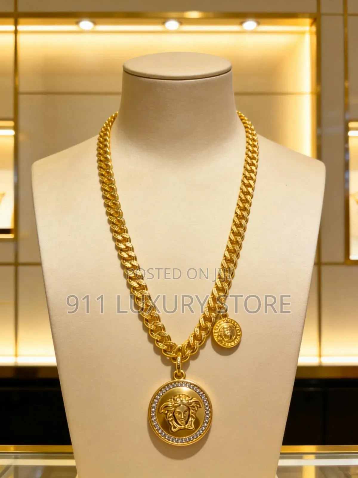 Versace Medusa Necklace