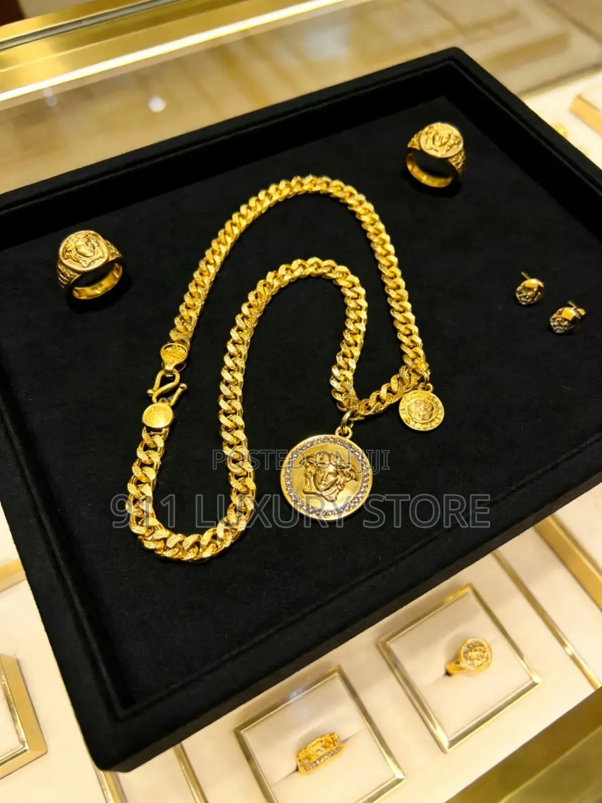 Versace Medusa Necklace