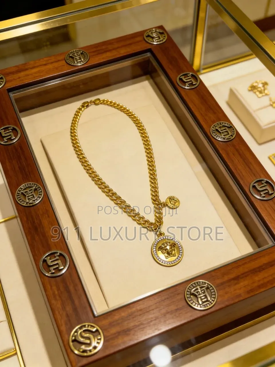 Versace Medusa Necklace