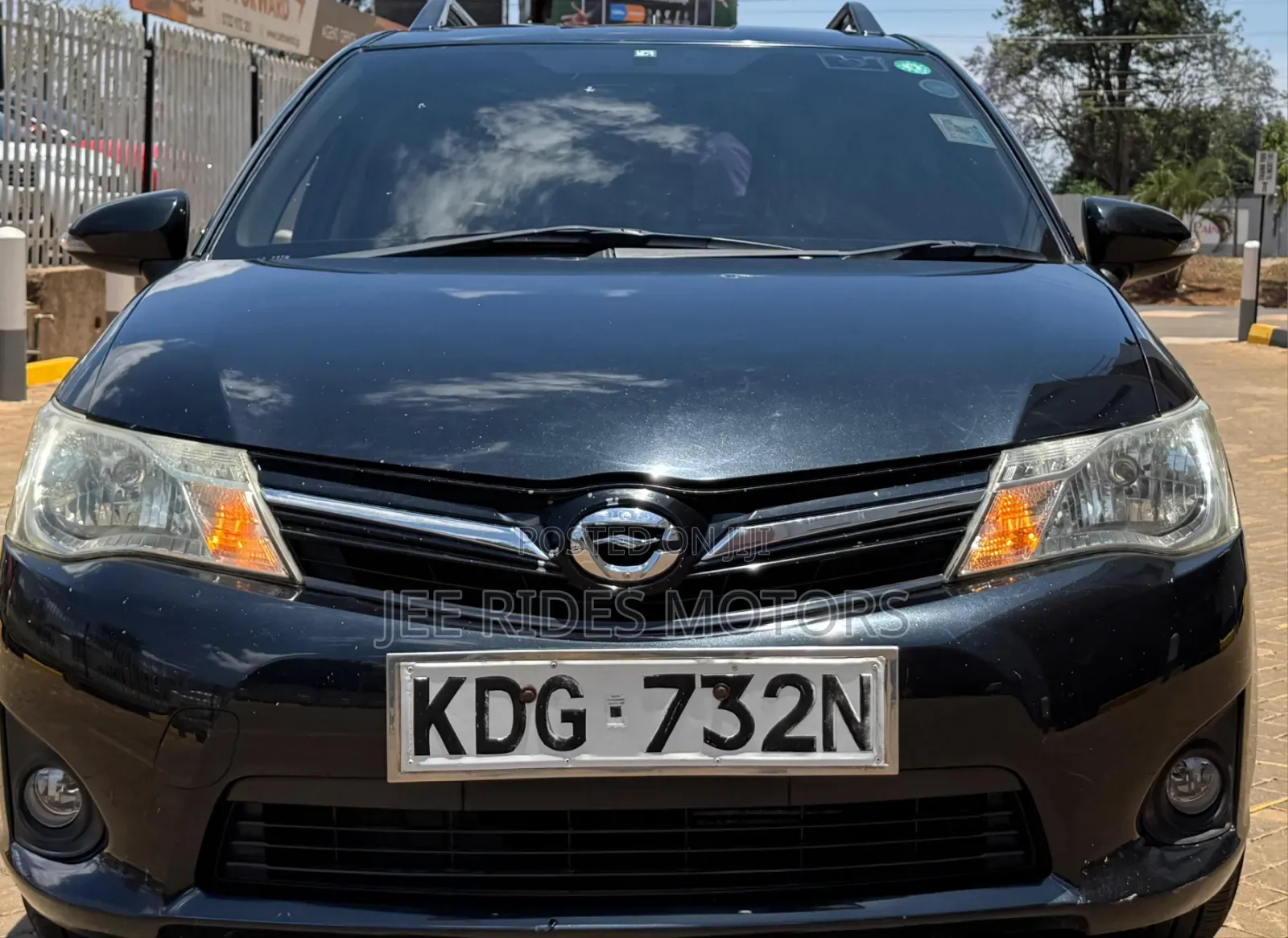 Toyota Corolla Fielder 2014 Black