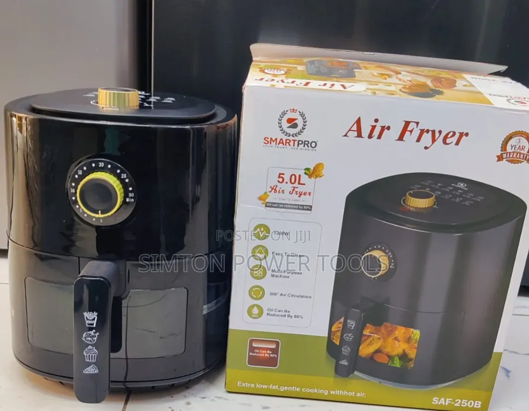 SmartPro 5.0L Mechanical Air Fryer (Model: SAF-250B).