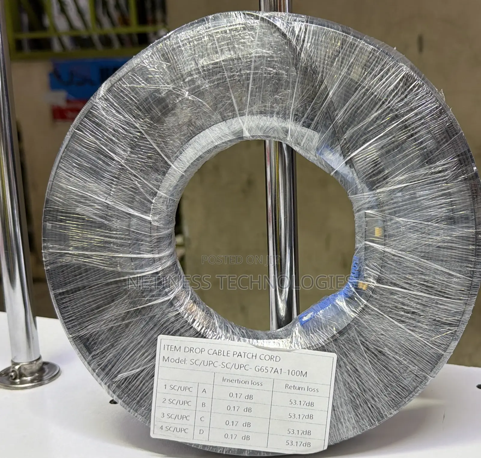 Drop Cable Patch Cord 100M