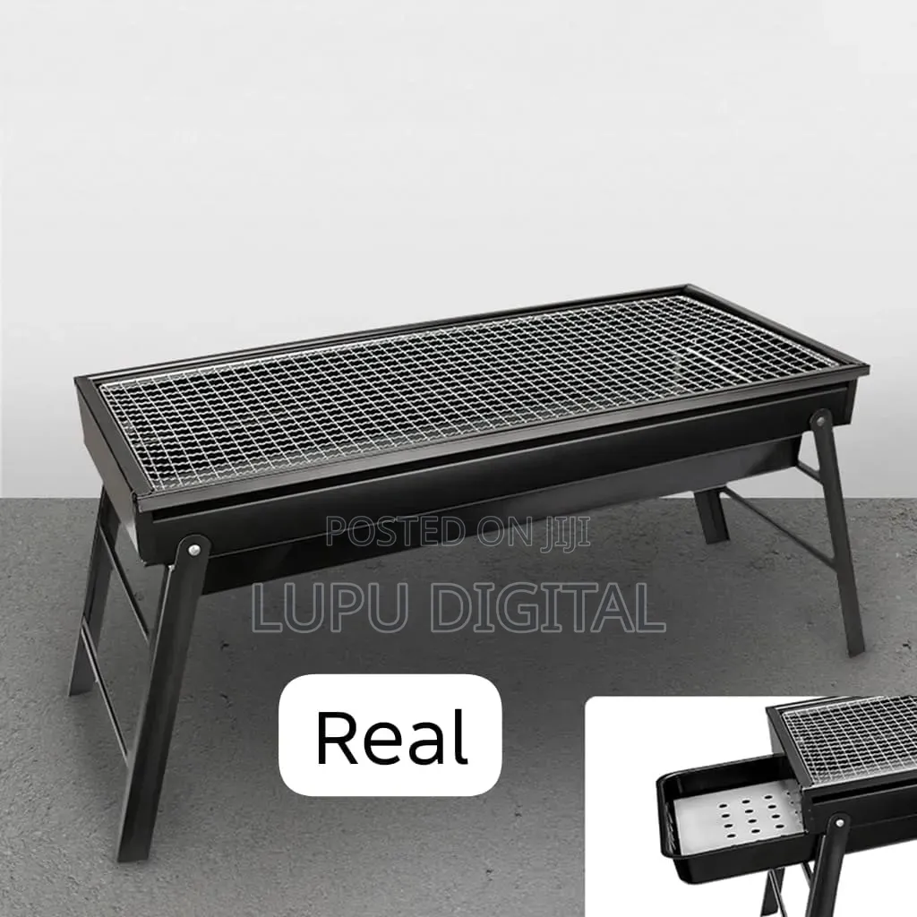 Foldable Portable Barbecue Charcoal Grill