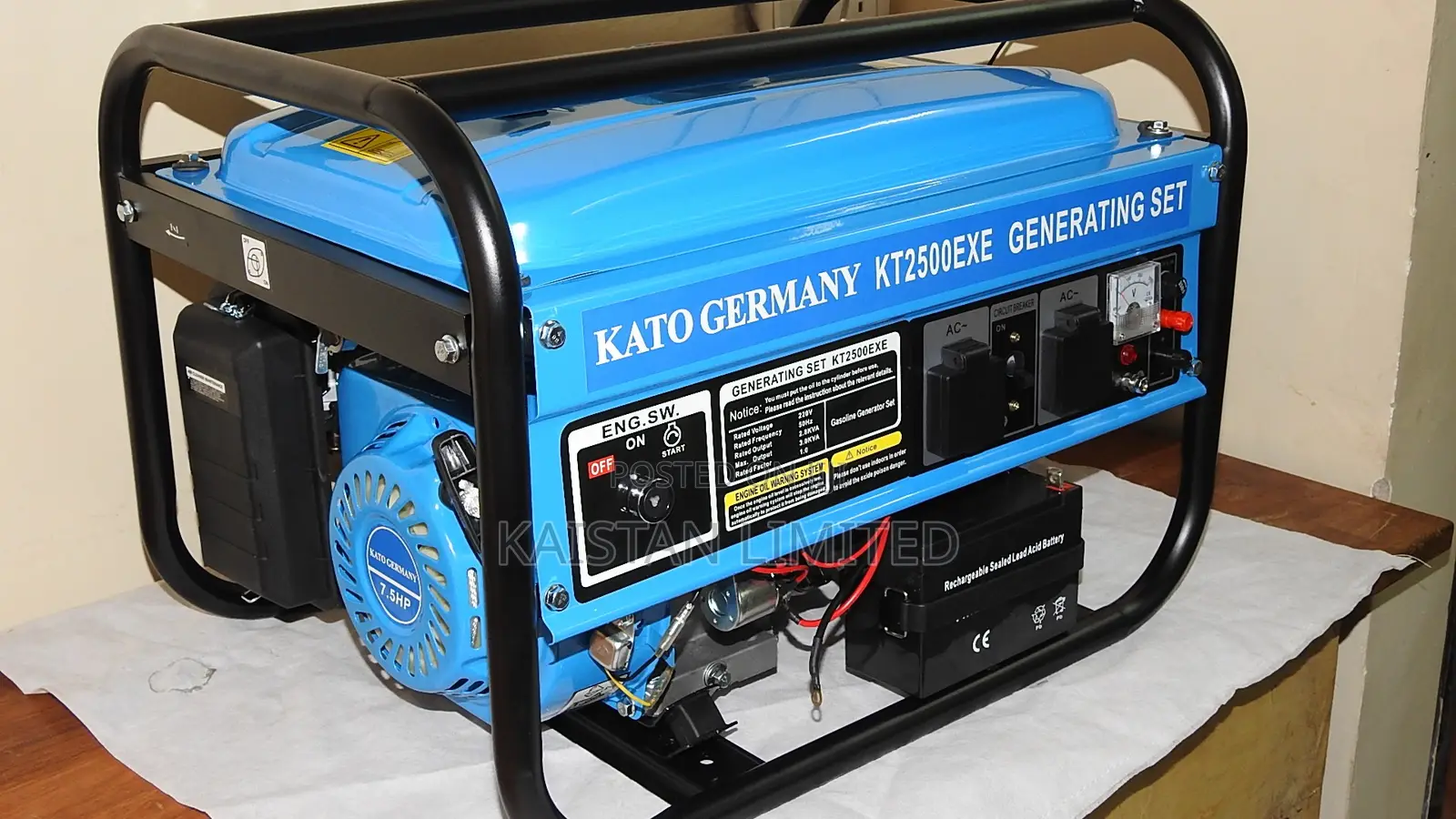 KATO Germany 3KVA Petrol Generator 7.5HP Electric Start/ Key Start