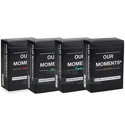 Our Moments Card Games