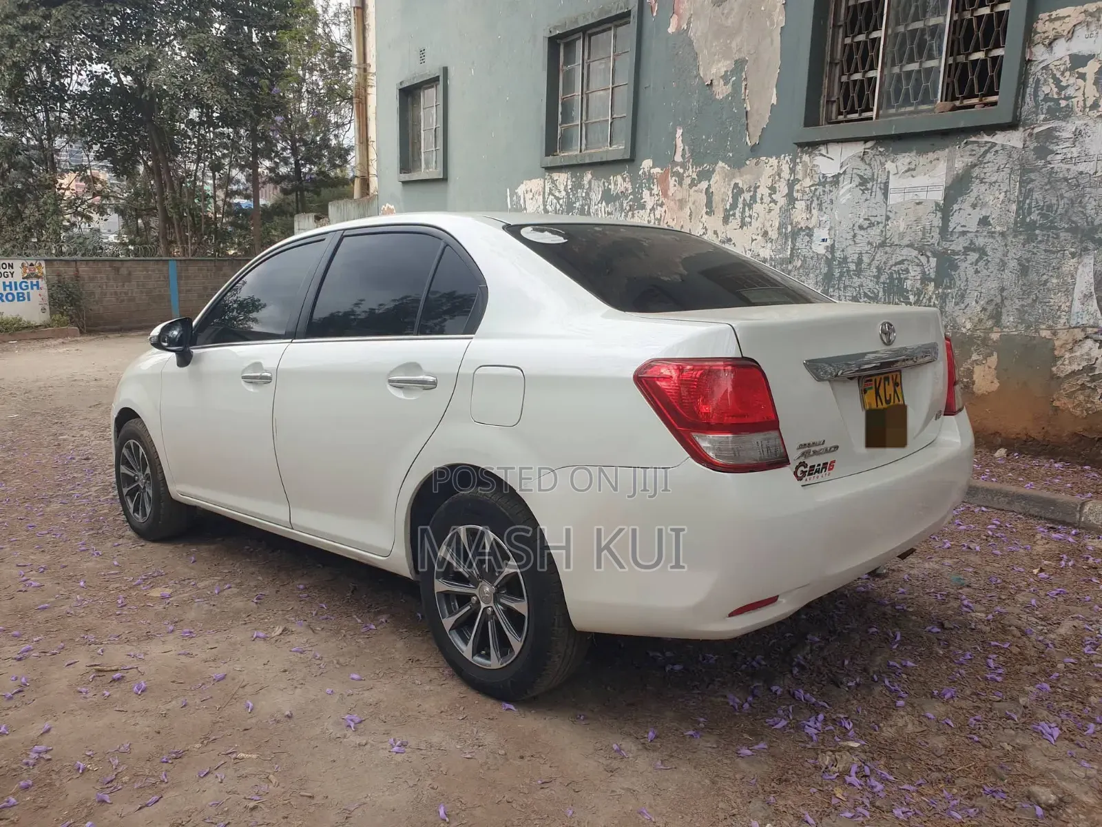 Toyota Axio 2012 White