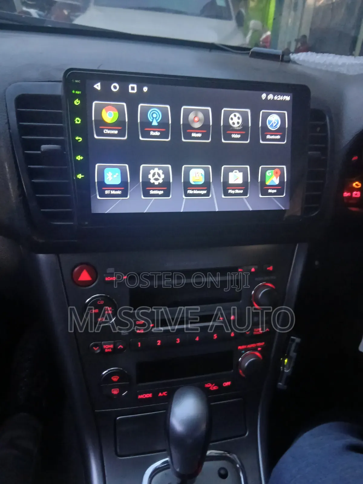 Subaru Legacy Fitted Android Radio 9inch + Console