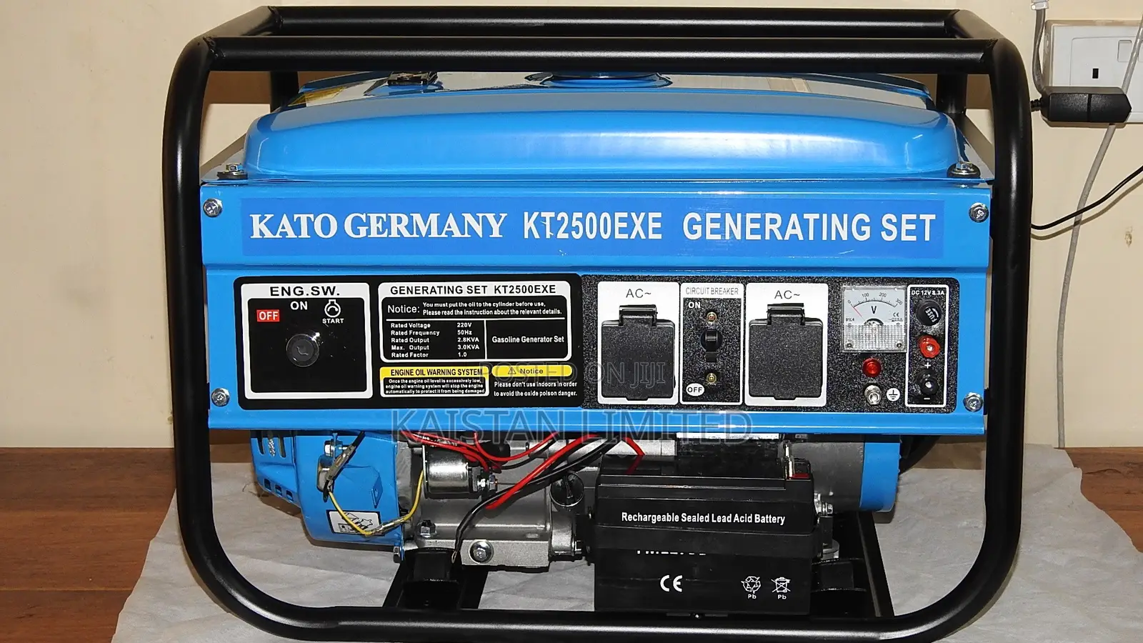 KATO Germany 3KVA Generator. Key Start 3kva Petrol Generator