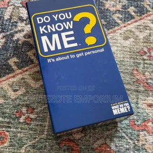 Do You Know Me-Card Game