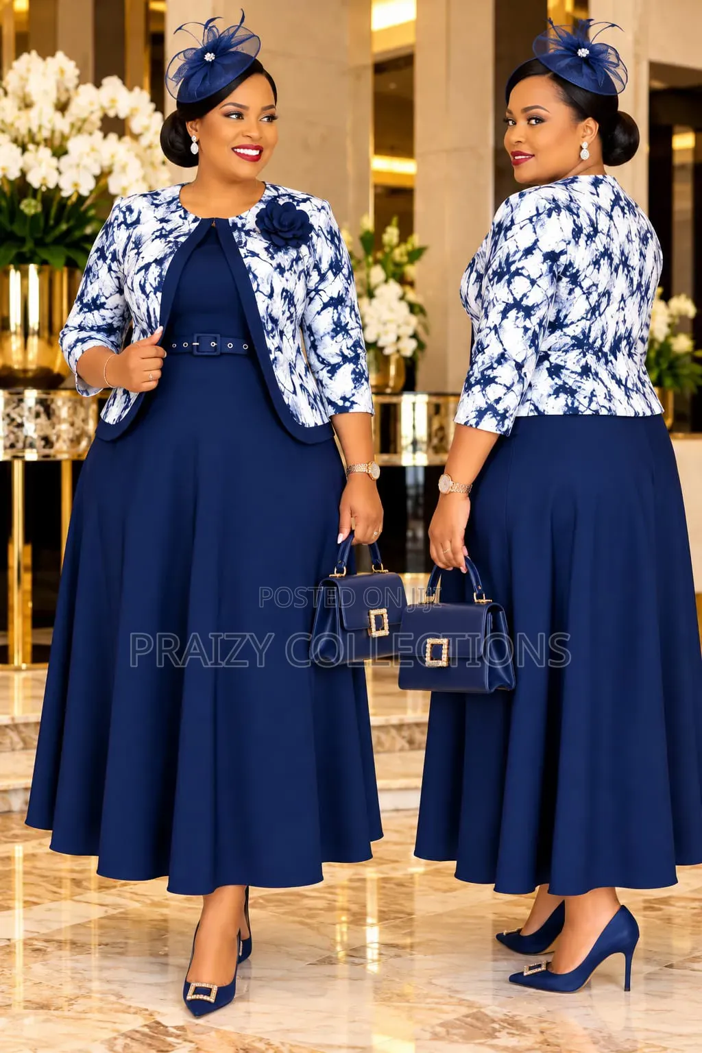 Turkey Maxi Dresses 
 2-Piece Set: Dress + Jacket Mama's Dress