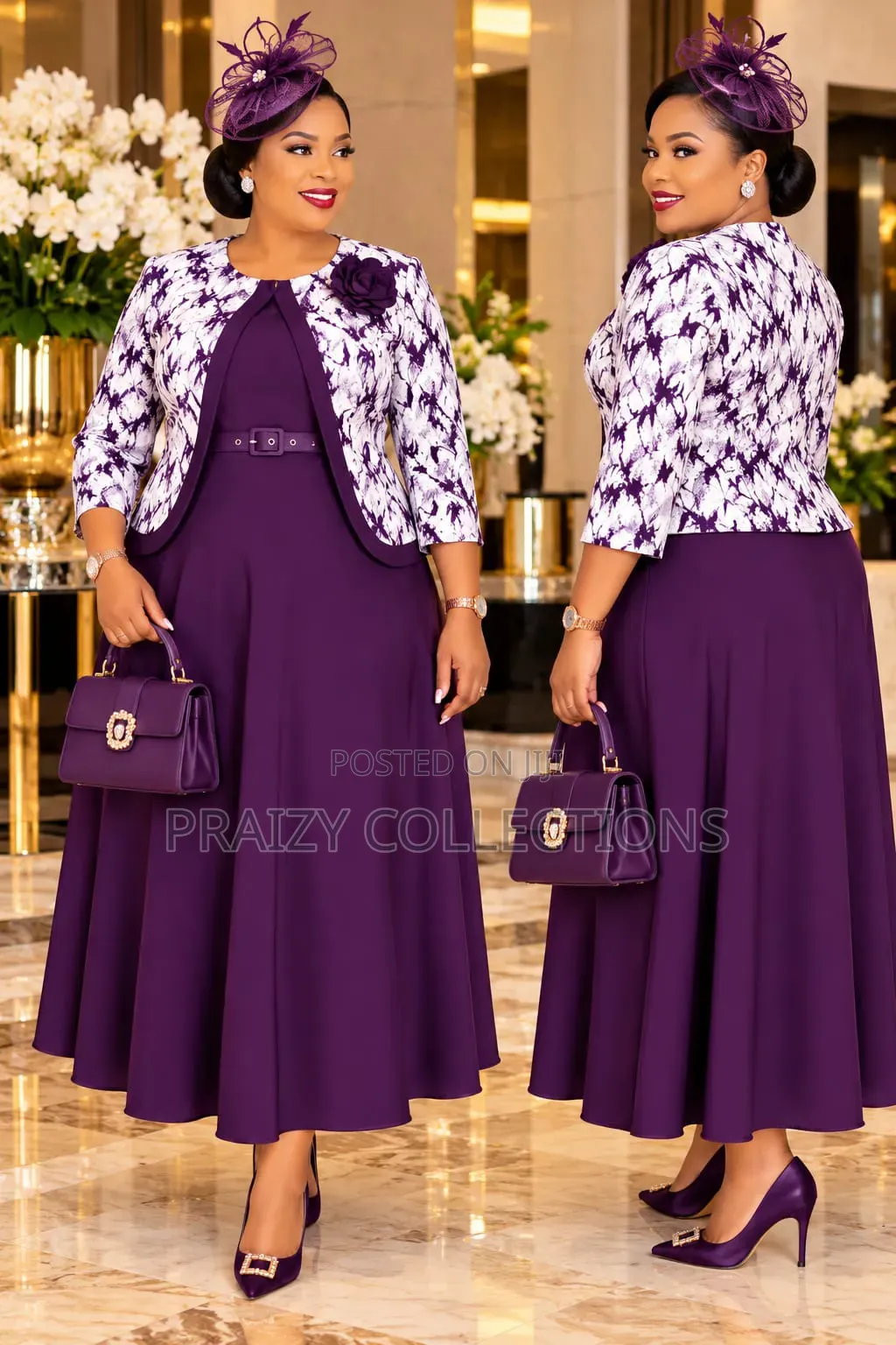Turkey Maxi Dresses 
 2-Piece Set: Dress + Jacket Mama's Dress