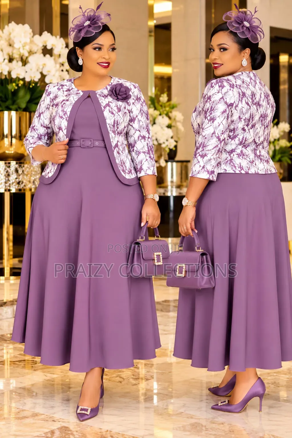 Turkey Maxi Dresses 
 2-Piece Set: Dress + Jacket Mama's Dress