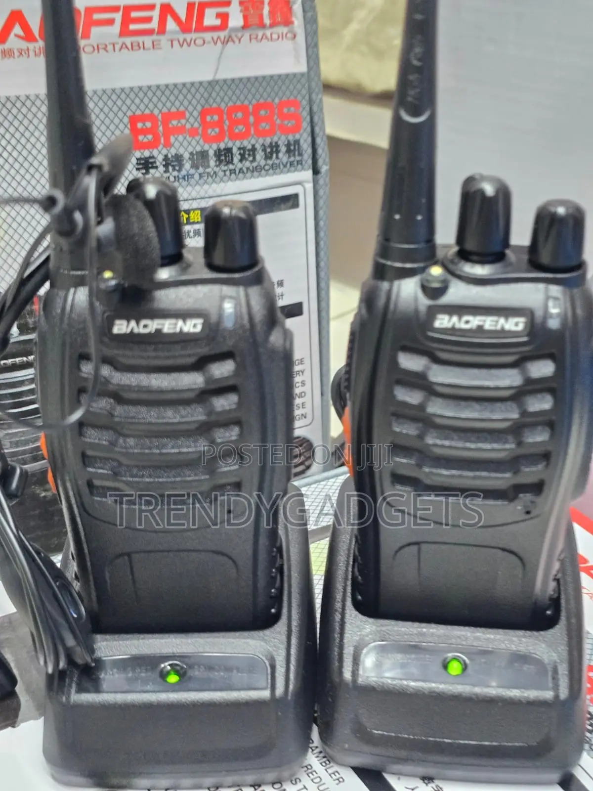 Baofeng BF888S Two Way Radio Set 5W UHF Rechargeable