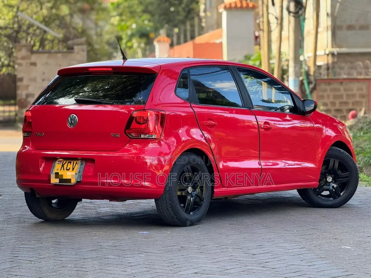 Volkswagen Polo 2012 Red