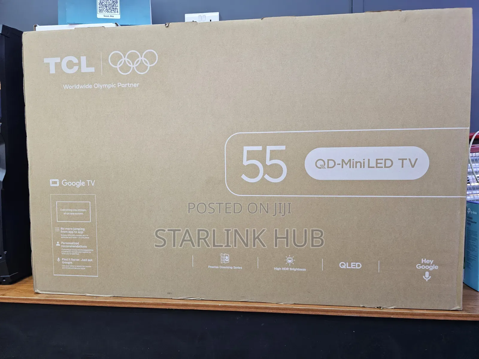 TCL 55P8L 55-Inch 4K UHD Featuring QD-Mini Quantum Dot Technology