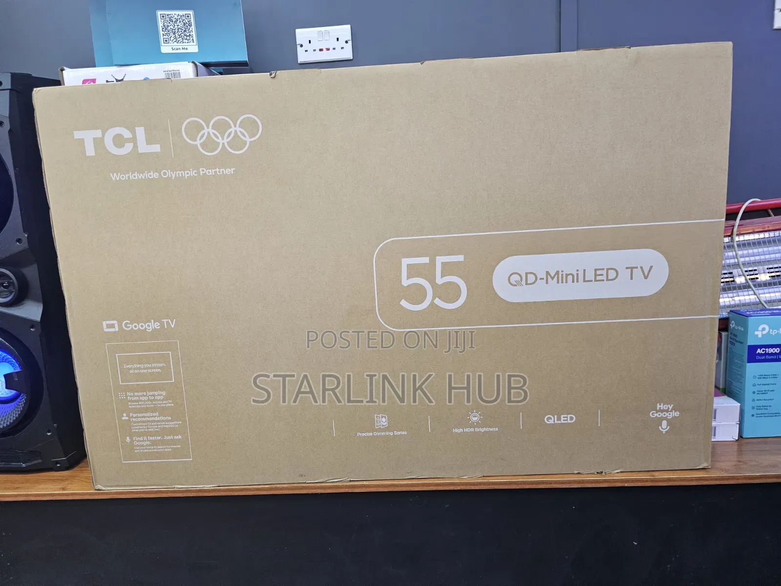 TCL 55P8L 55-Inch 4K UHD Featuring QD-Mini Quantum Dot Technology