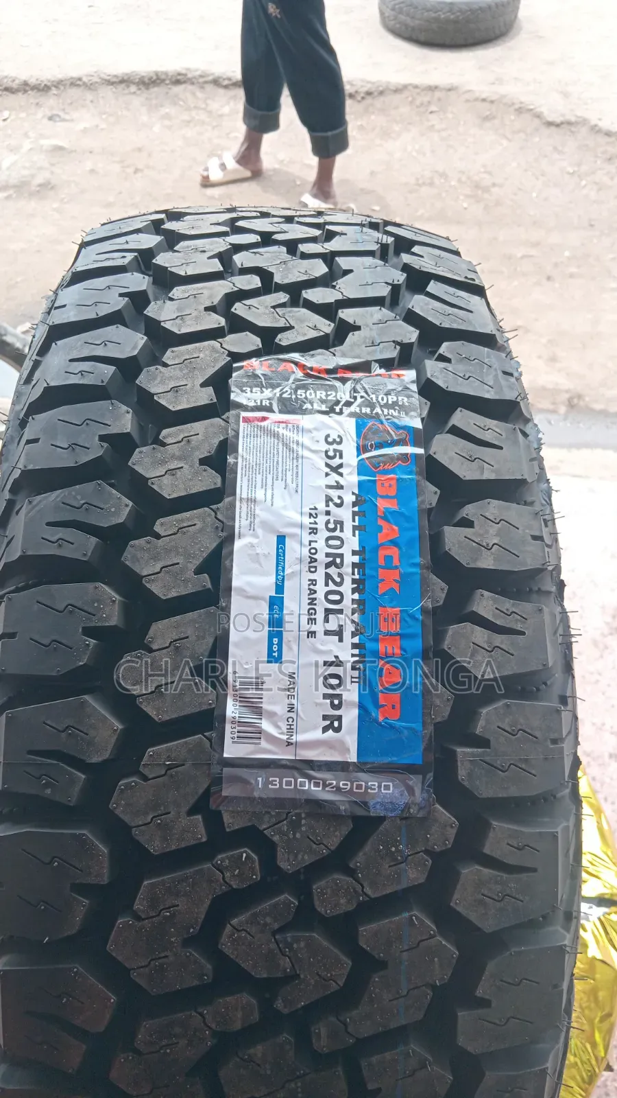 35x12.50r20lt Black Bear
