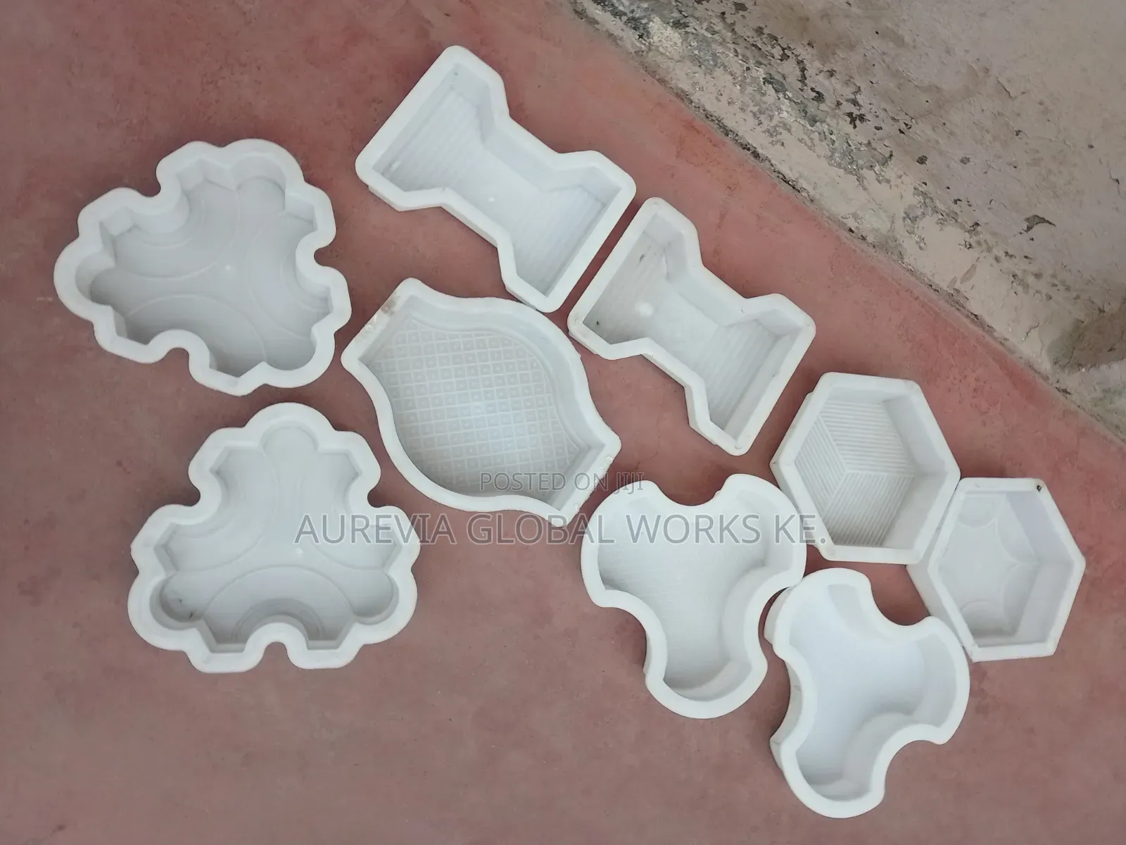Interlocking Block Moulds or Cabro Making