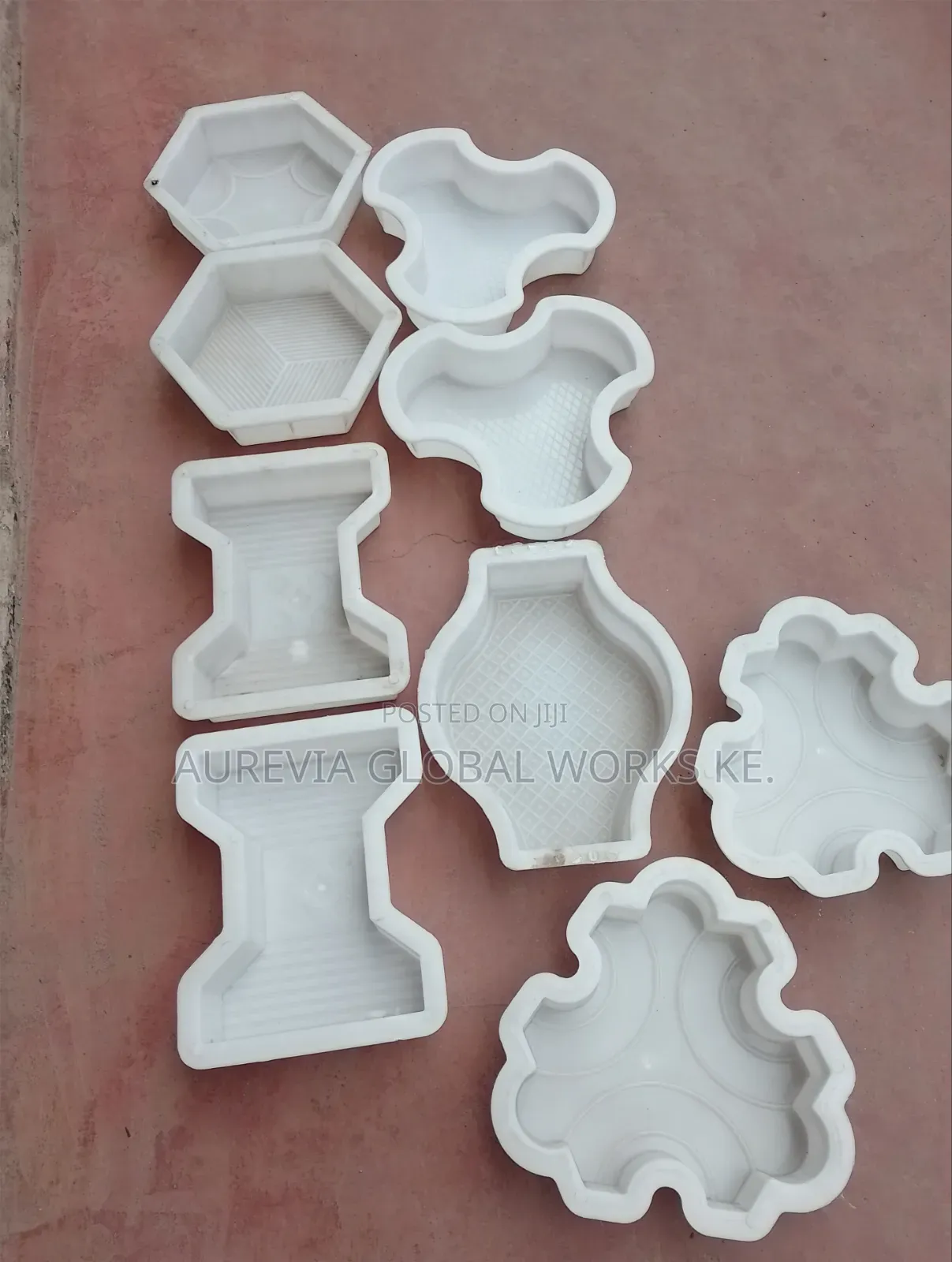 Interlocking Block Moulds or Cabro Making