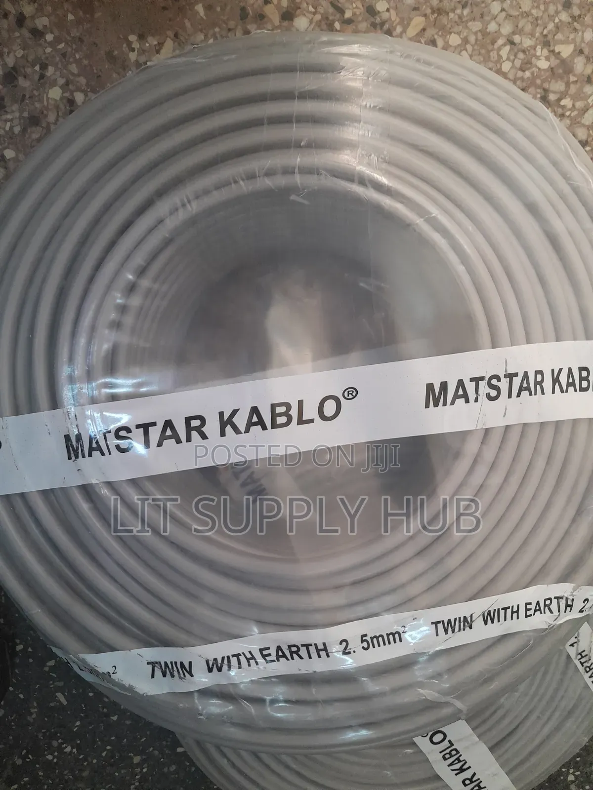 Matstar Twin With Earth Electrical Cable 90 Meter Roll