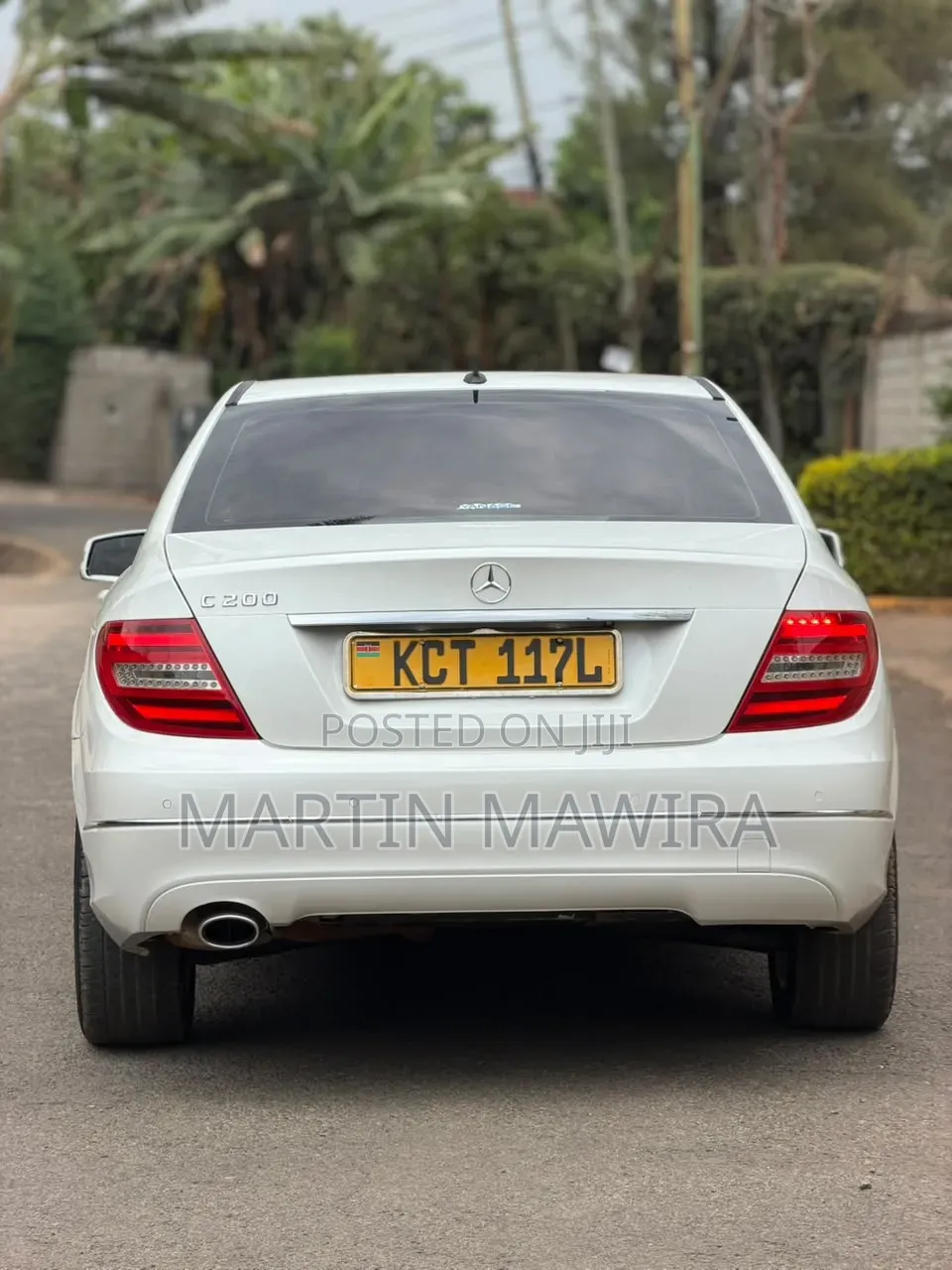 Mercedes-Benz C200 2012 White