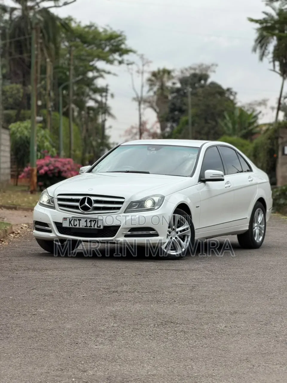 Mercedes-Benz C200 2012 White