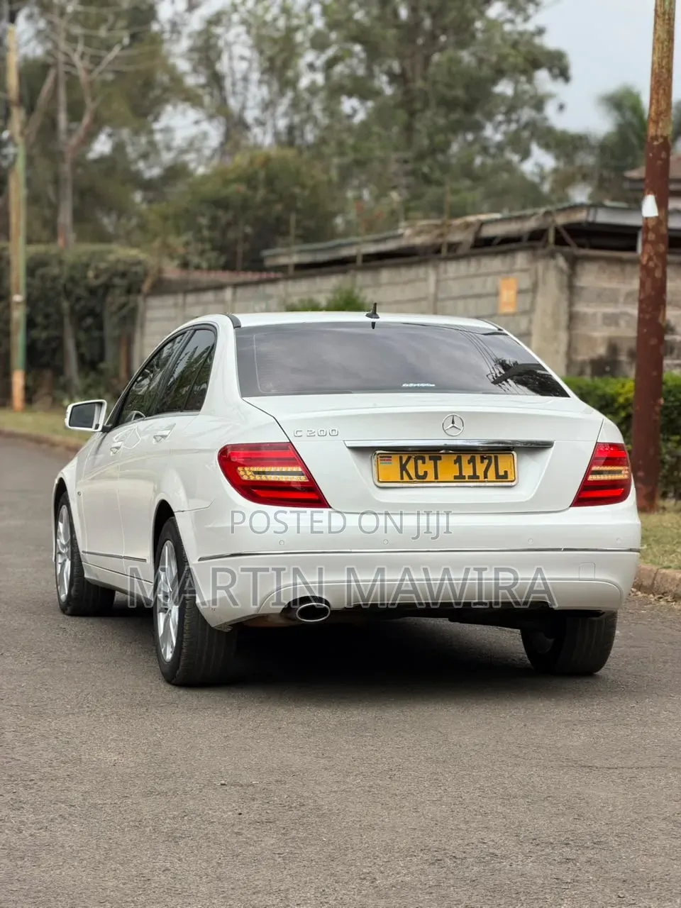 Mercedes-Benz C200 2012 White