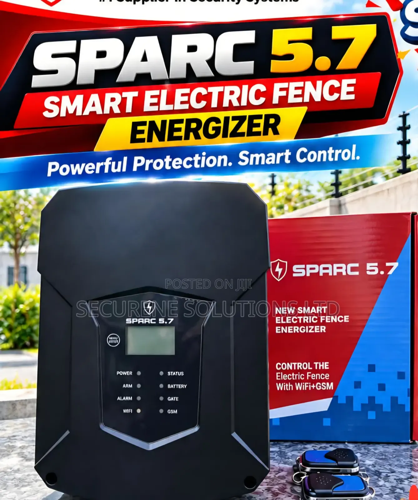 SPARC 5.7 Smart Electric Fence Energizer