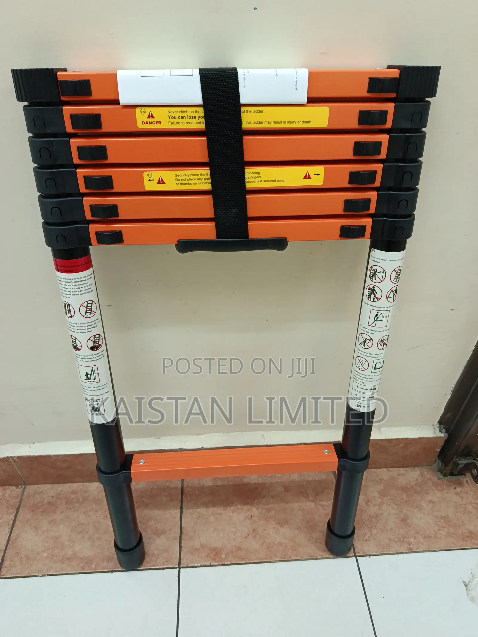 Adjustable Telescopic Ladder 2.7 Metres/7 Step Telescopic Ladder