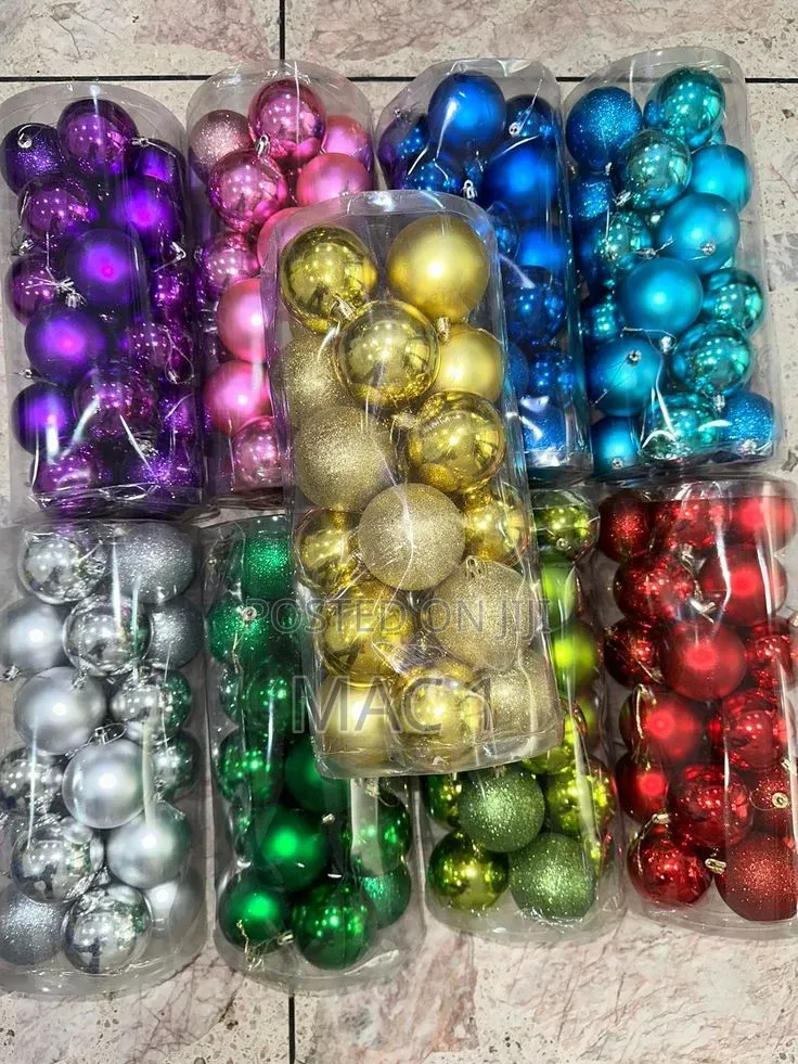 Christmas Tree Decoration Balls – Christmas Ornaments