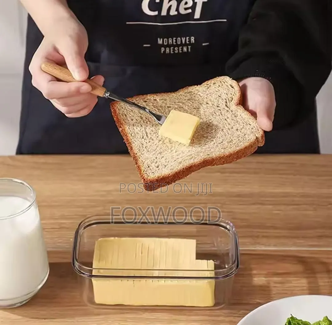 Rectangular Butter Dish Available